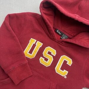 USC Trojans Heritage Hoodie Pullover Red 3T Jacket Sweater Long Sleeves Kids